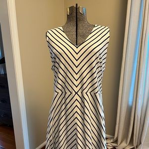 Banana Republic Fit and Flare Dress, size 14